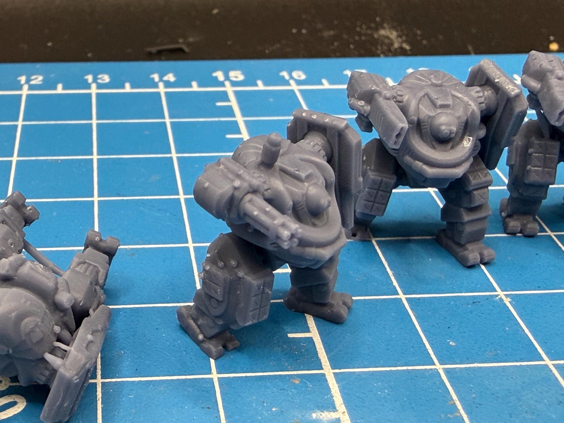 10mm Scale OGRE Hardsuit Platoon (6) for Full Spectrum Dominance, epic scale games
