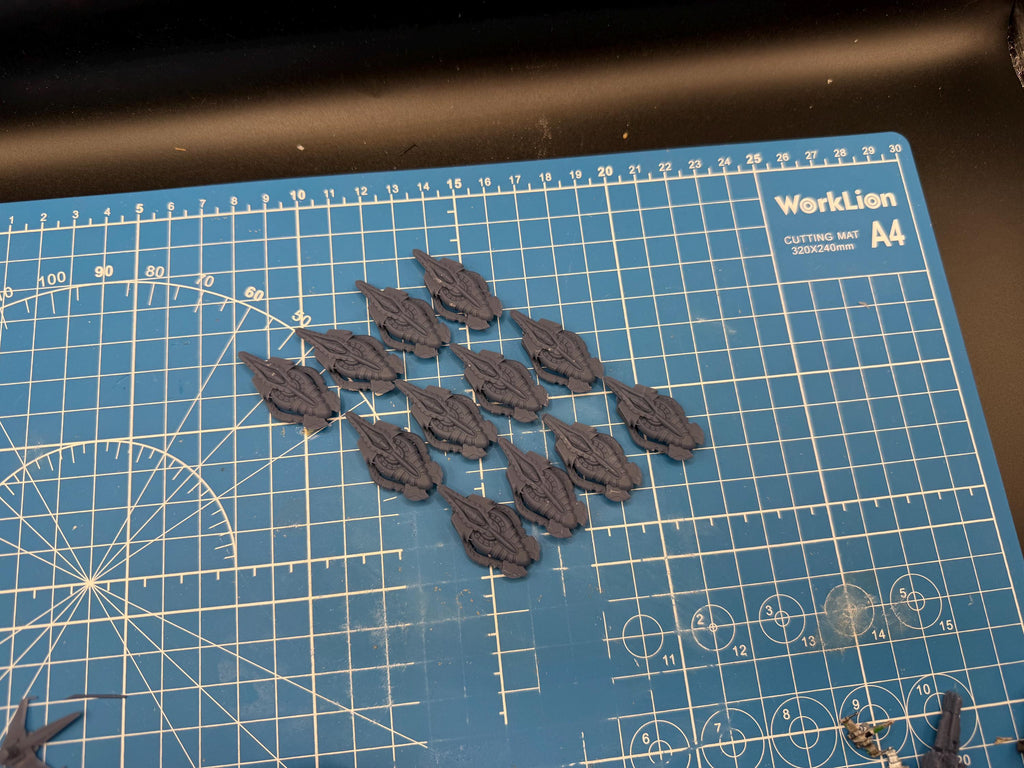 Halo Fleet Battles Proxy Covenant ADP escort Upgrade set for epic scale space games