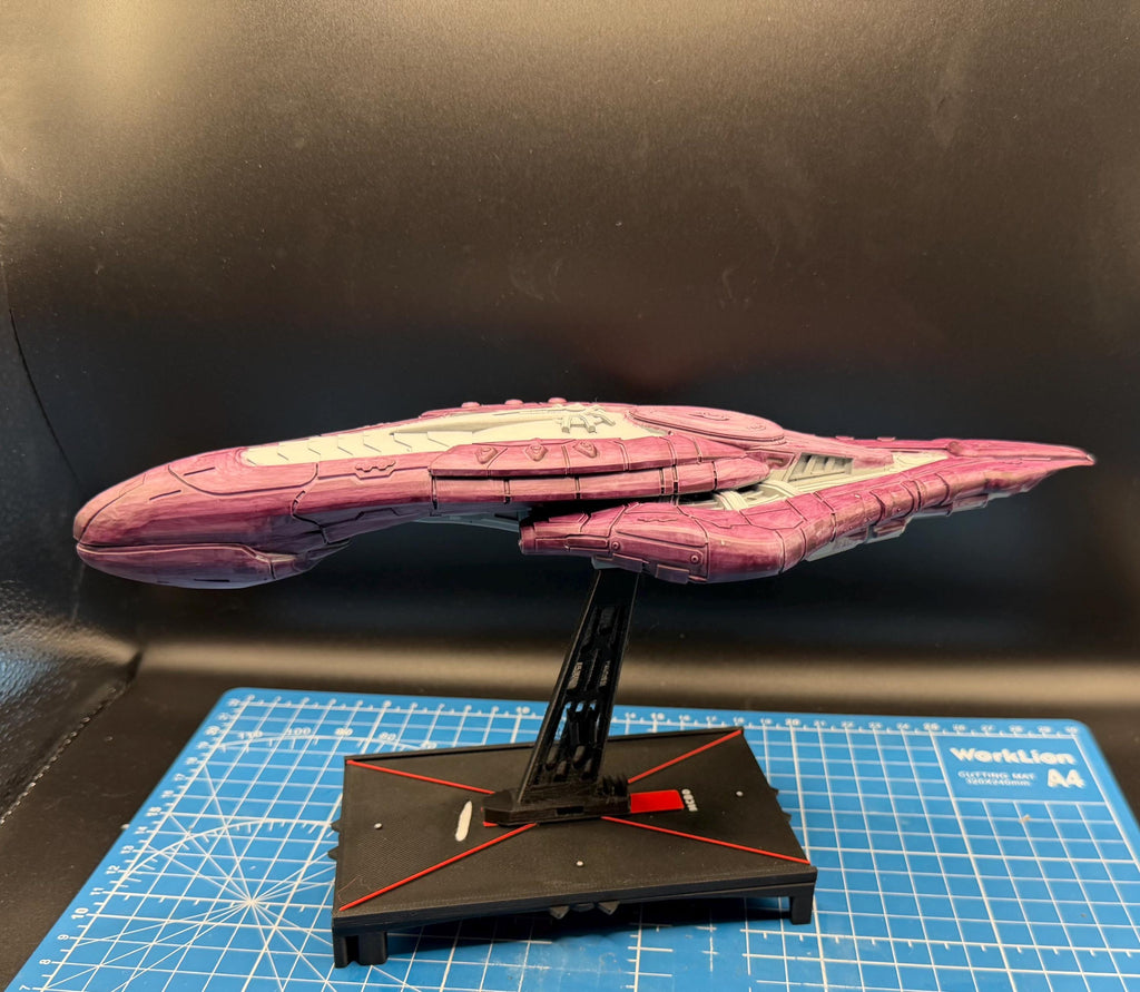 Covenant DOS Onura-pattern Supercruiser for Halo Armada 272mm