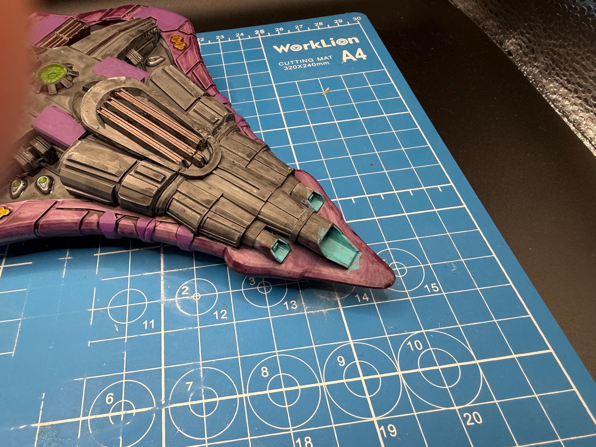 Covenant DOS Onura-pattern Supercruiser for Halo Armada 272mm
