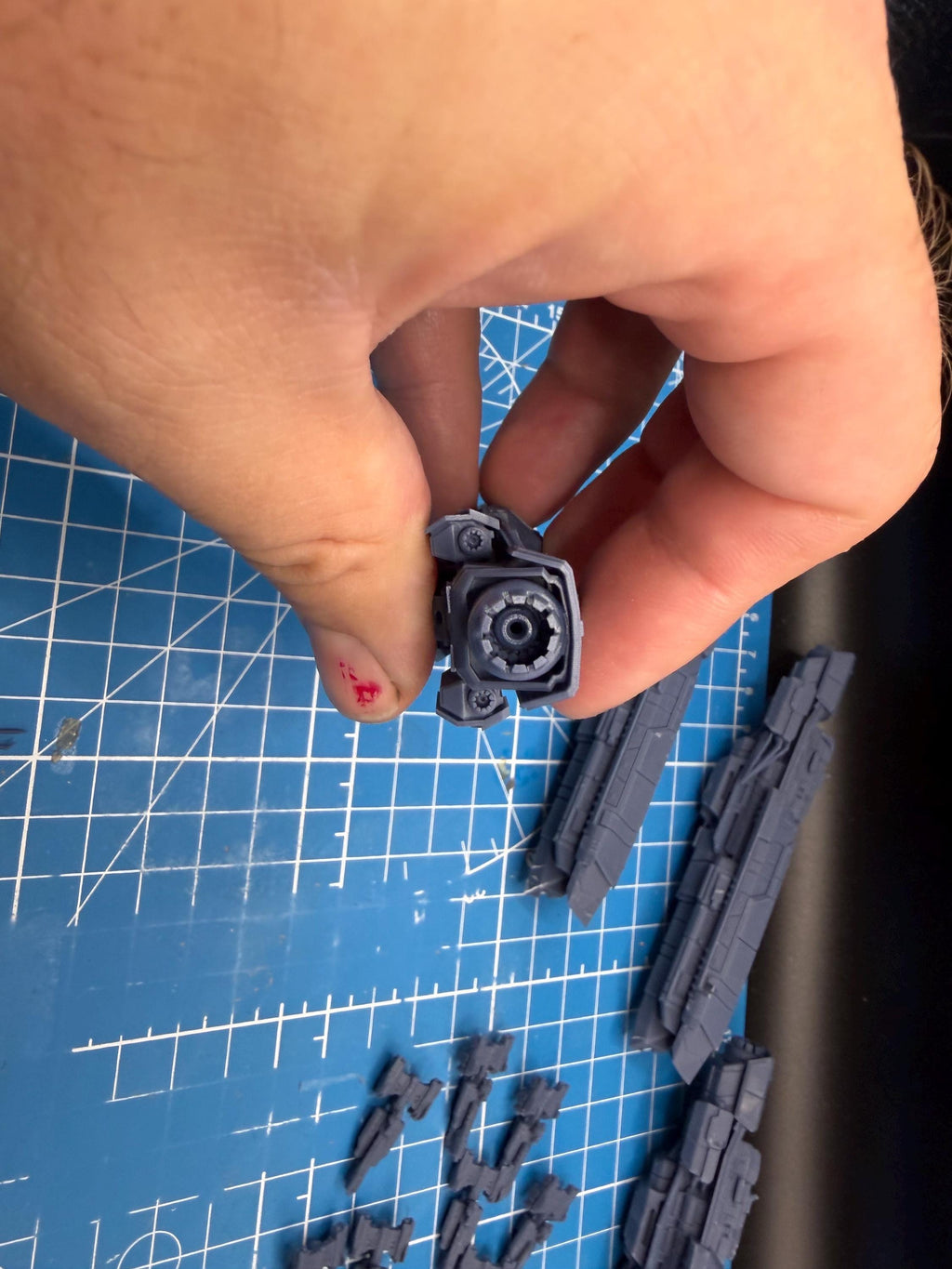 Halo Fleet Battles Proxy UNSC Orion Assault Cruiser Upgrade set for epic scale space games
