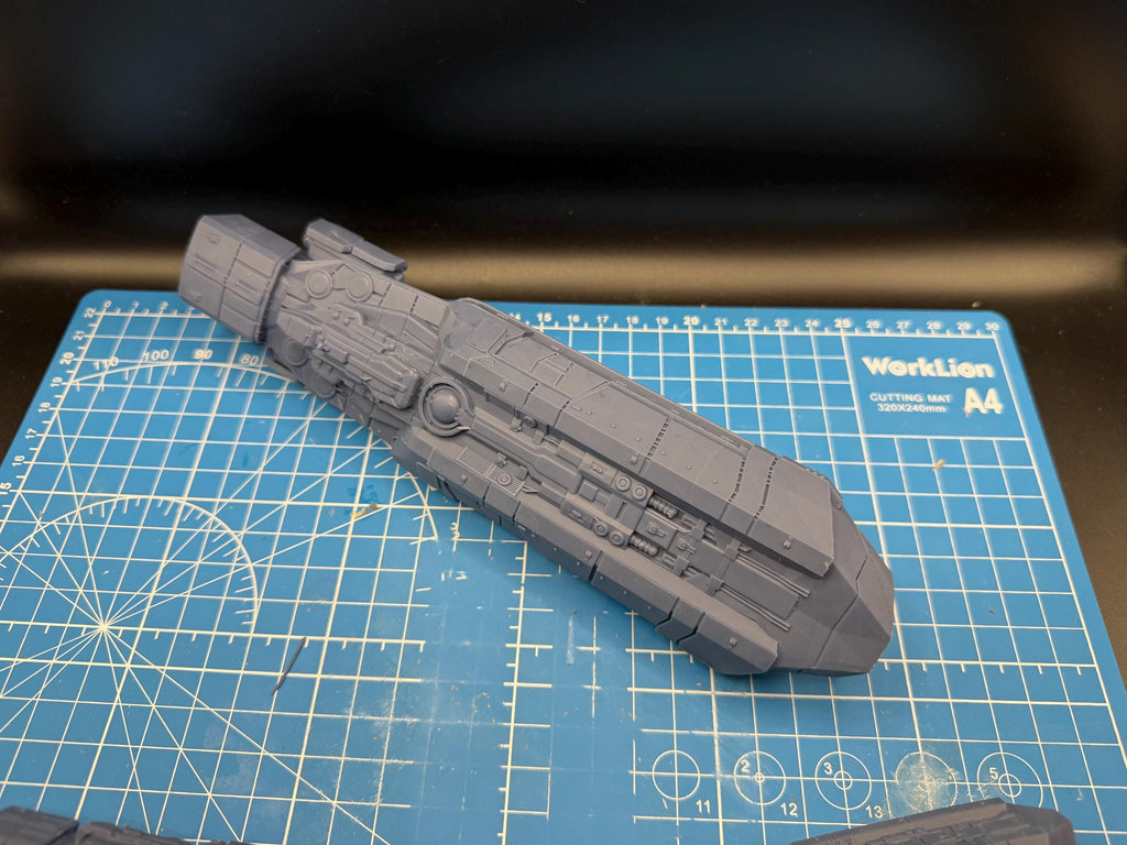 UNSC Orion class Assault Cruiser : Halo Armada Miniature (217mm)