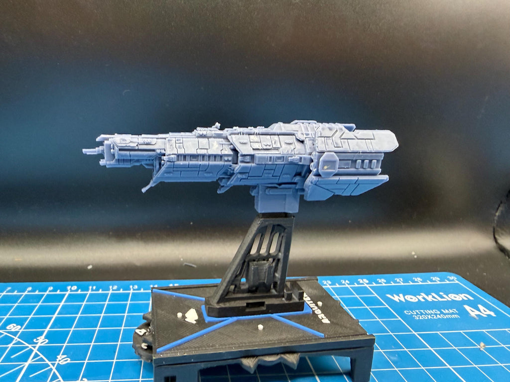 UNSC Able-class Heavy Destroyer Miniature (101mm) for Halo Armada Homebrew
