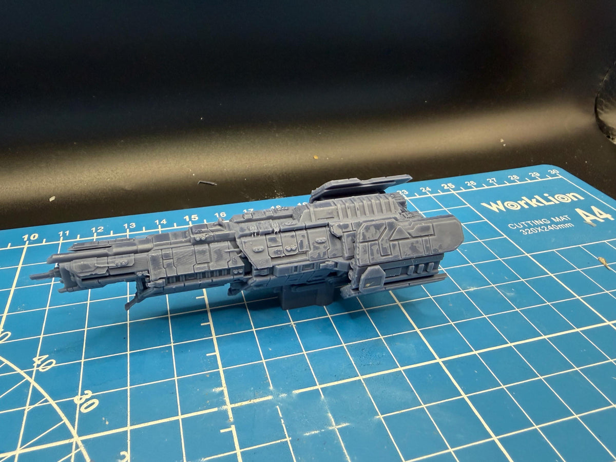 UNSC Able-class Heavy Destroyer Miniature (101mm) for Halo Armada Homebrew
