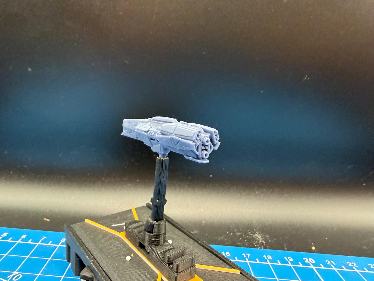 UNSC Point Blank Prowler Miniature (51.7mm) - Halo Armada Homebrew