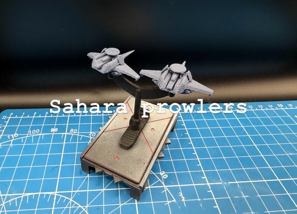 UNSC Sahara class Prowler wing (2 fighters) for Halo Armada scale games
