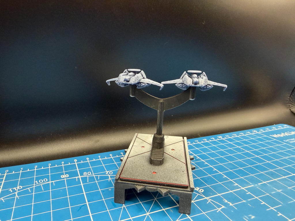 UNSC Sahara class Prowler wing (2 fighters) for Halo Armada scale games