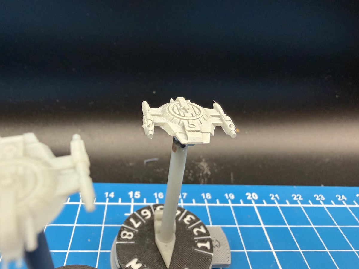 Rogue Lancer Pursuit Craft Irregular Starfighter pack(3) for Star wars armada scale games