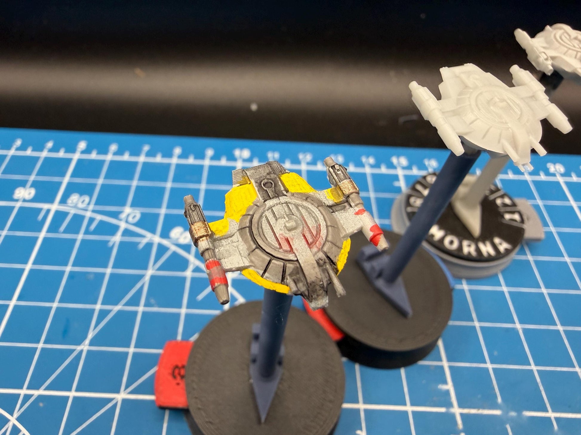 Rogue Lancer Pursuit Craft Irregular Starfighter pack(3) for Star wars armada scale games