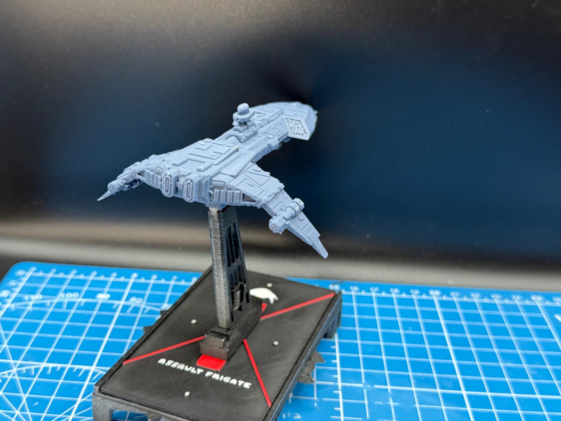New Republic Defender-Class Assault Carrier for Star Wars Armada scale games