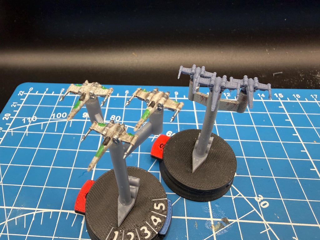 Rebel Z-95 Headhunter Fighter Squadron (6 fighters) for Star Wars Armada