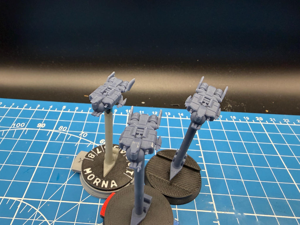 Rogue YV-929 Armed Freighter Irregular Starfighter pack(3) for Star wars armada scale games