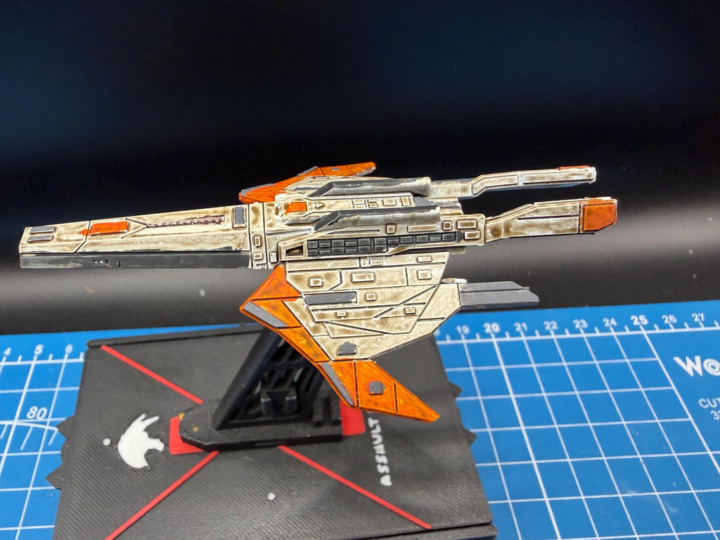 Taurus Hierarchy Cruiser for Star Wars Armada scale games (88mm)