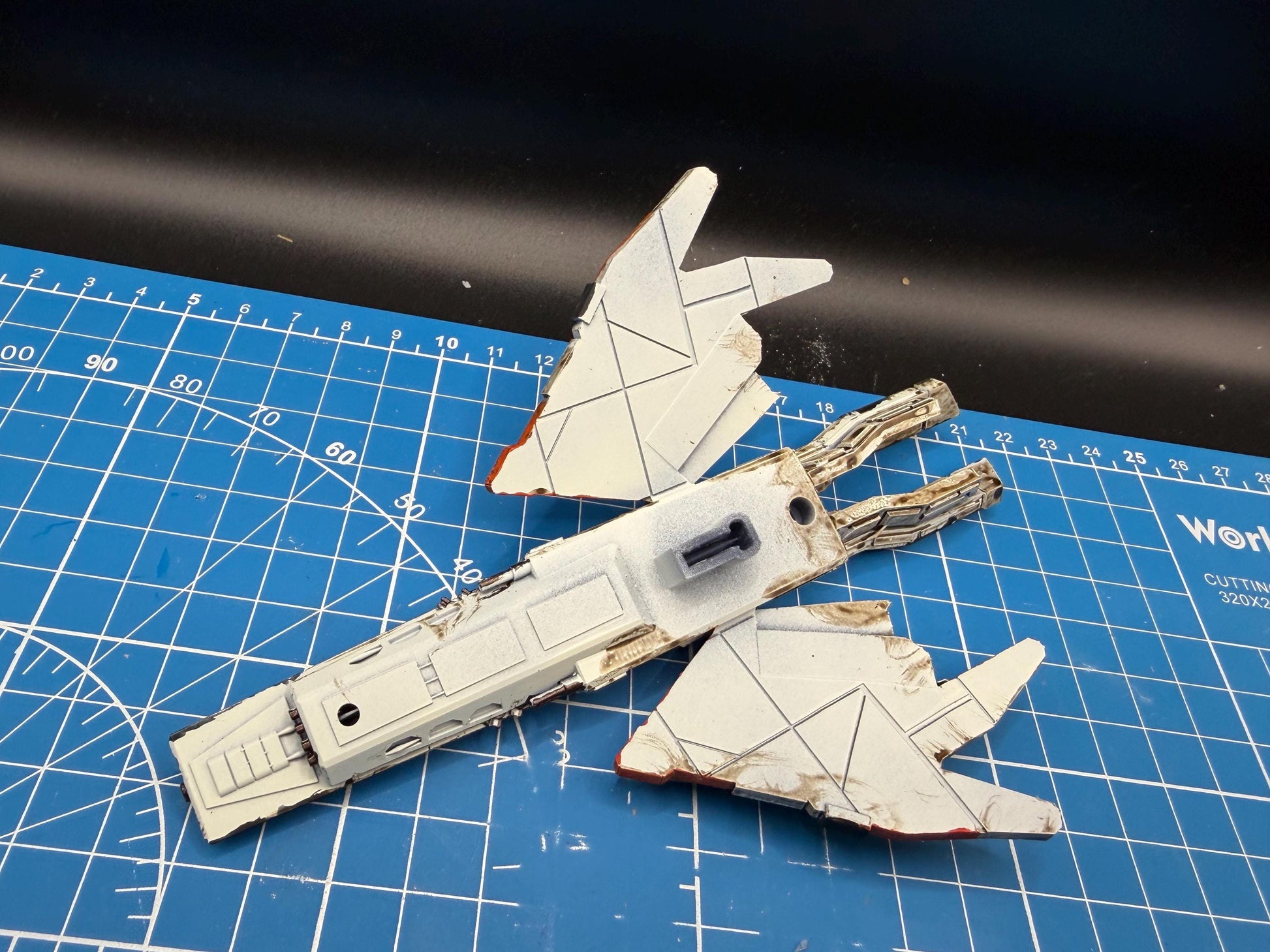Taurus Hierarchy Dreadnought for Star Wars Armada scale games (157mm)