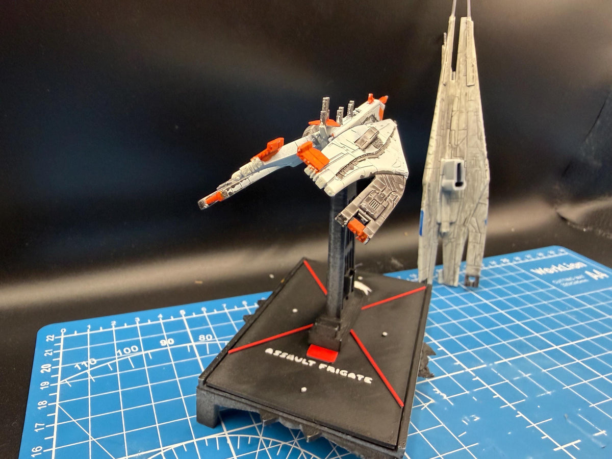 Human Alliance Vancouver Cruiser pack (2) for Star Wars Armada scale games (150mm)