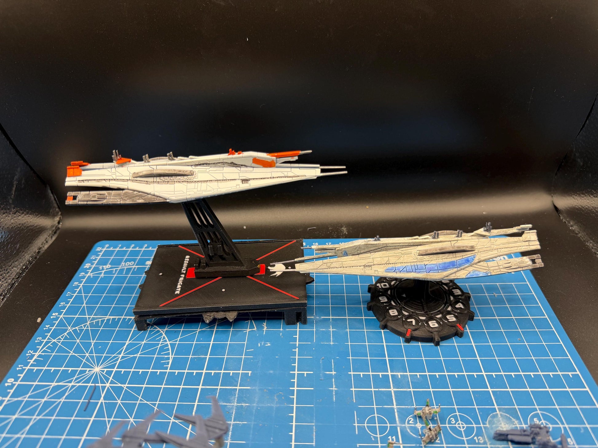 Human Alliance Vancouver Cruiser pack (2) for Star Wars Armada scale games (150mm)