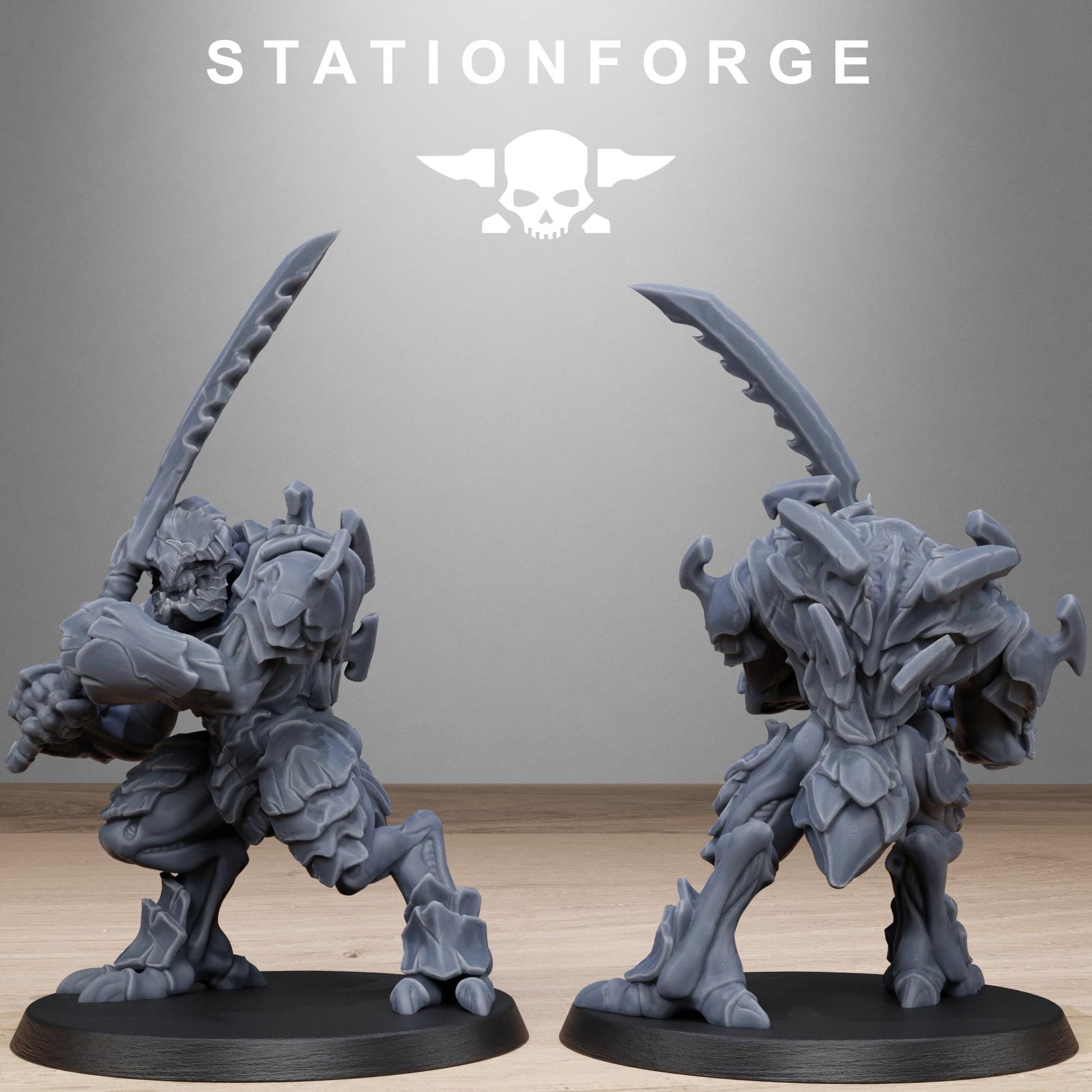 Xenarid Warriors Infantry Squad pack from StationForge 32mm scale (10 Pack)