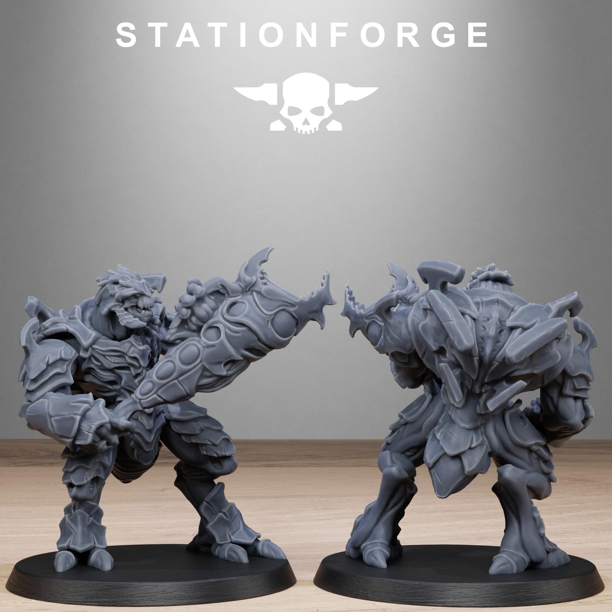 Xenarid Warriors Infantry Squad pack from StationForge 32mm scale (10 Pack)