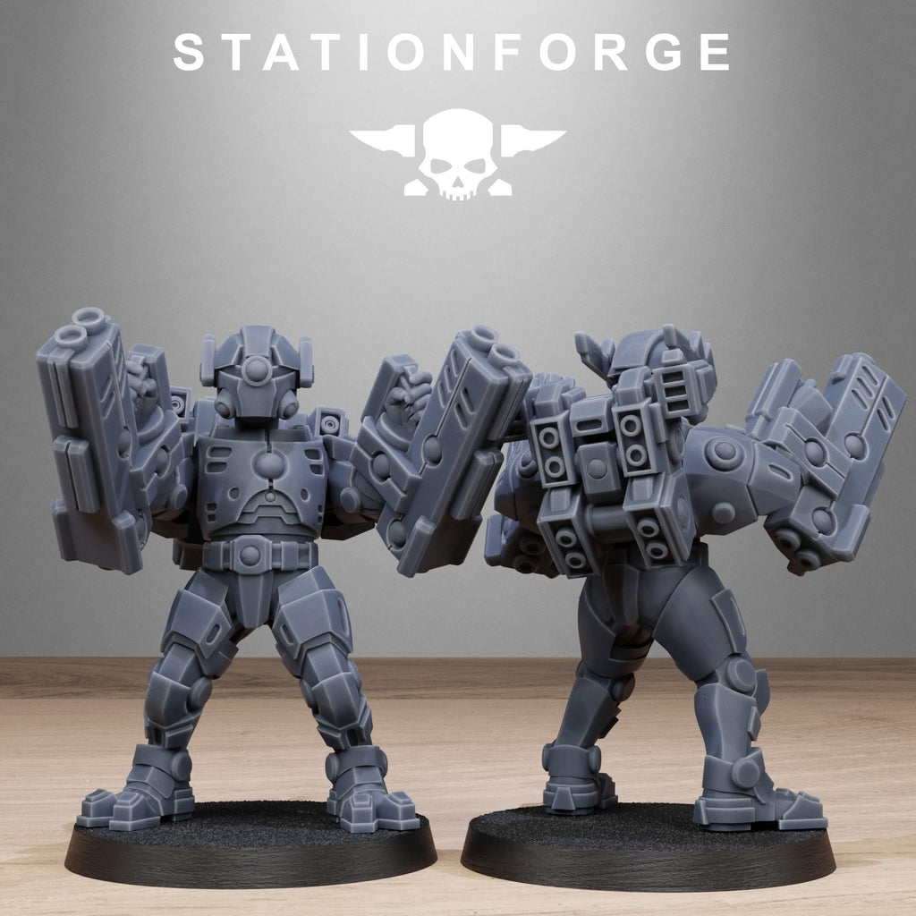 Tarion Heavy Armored Squad pack from StationForge 32mm scale (10 Pack)