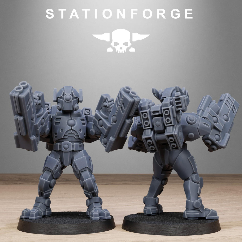 Tarion Heavy Armored Squad pack from StationForge 32mm scale (10 Pack)