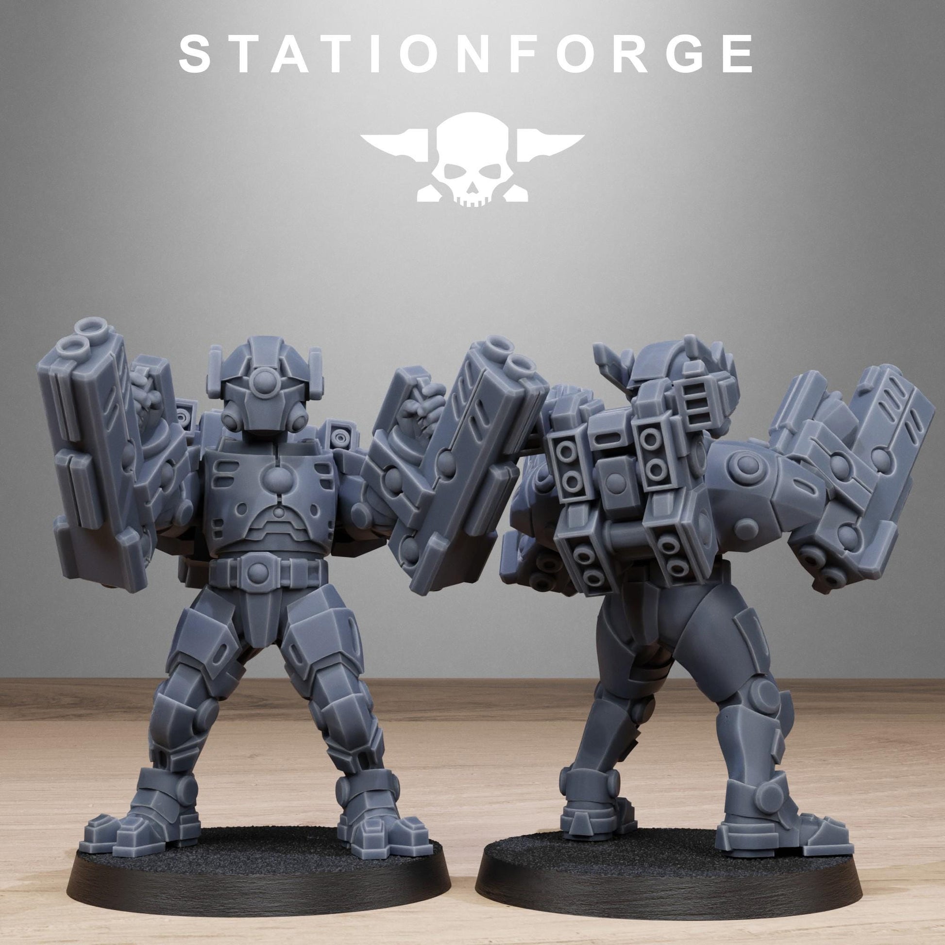 Tarion Heavy Armored Squad pack from StationForge 32mm scale (10 Pack)