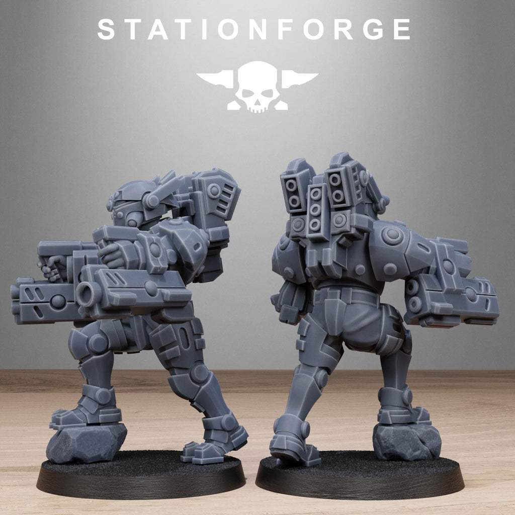 Tarion Heavy Armored Squad pack from StationForge 32mm scale (10 Pack)