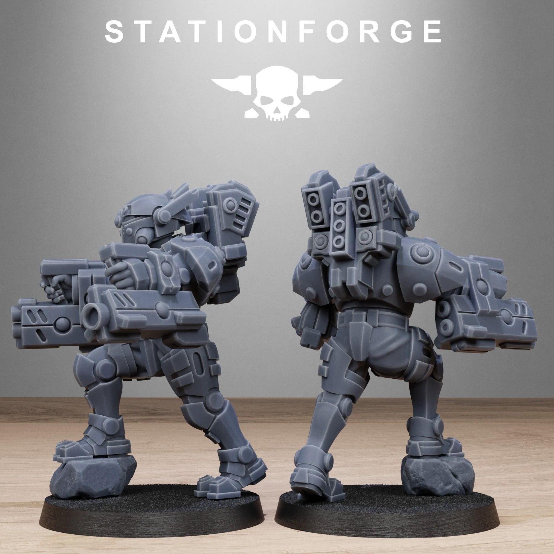 Tarion Heavy Armored Squad pack from StationForge 32mm scale (10 Pack)