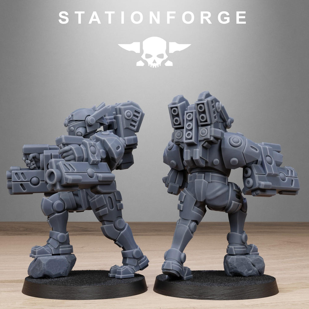 Tarion Heavy Armored Squad pack from StationForge 32mm scale (10 Pack)