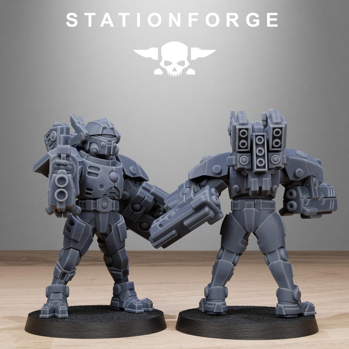 Tarion Heavy Armored Squad pack from StationForge 32mm scale (10 Pack)