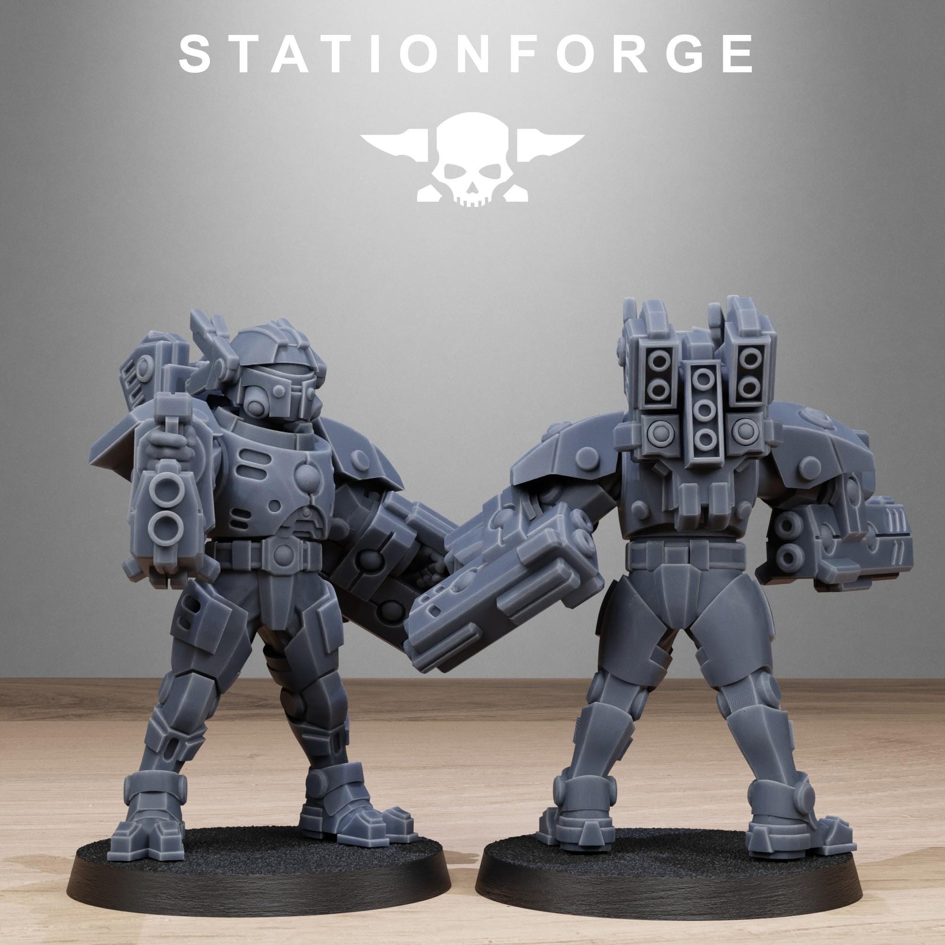 Tarion Heavy Armored Squad pack from StationForge 32mm scale (10 Pack)