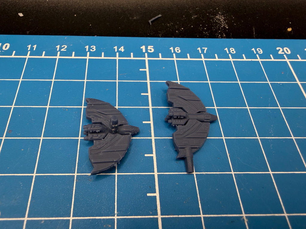 Jedi T6 class shuttle (2 fighters) for Star Wars Armada scale games