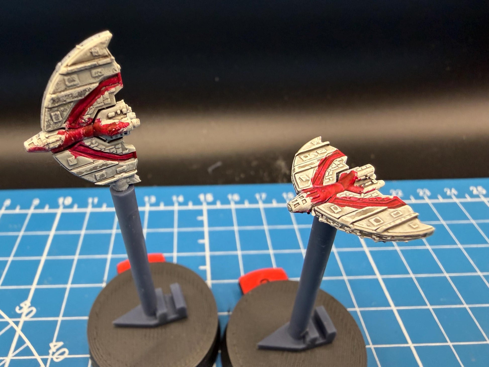 Jedi T6 class shuttle (2 fighters) for Star Wars Armada scale games