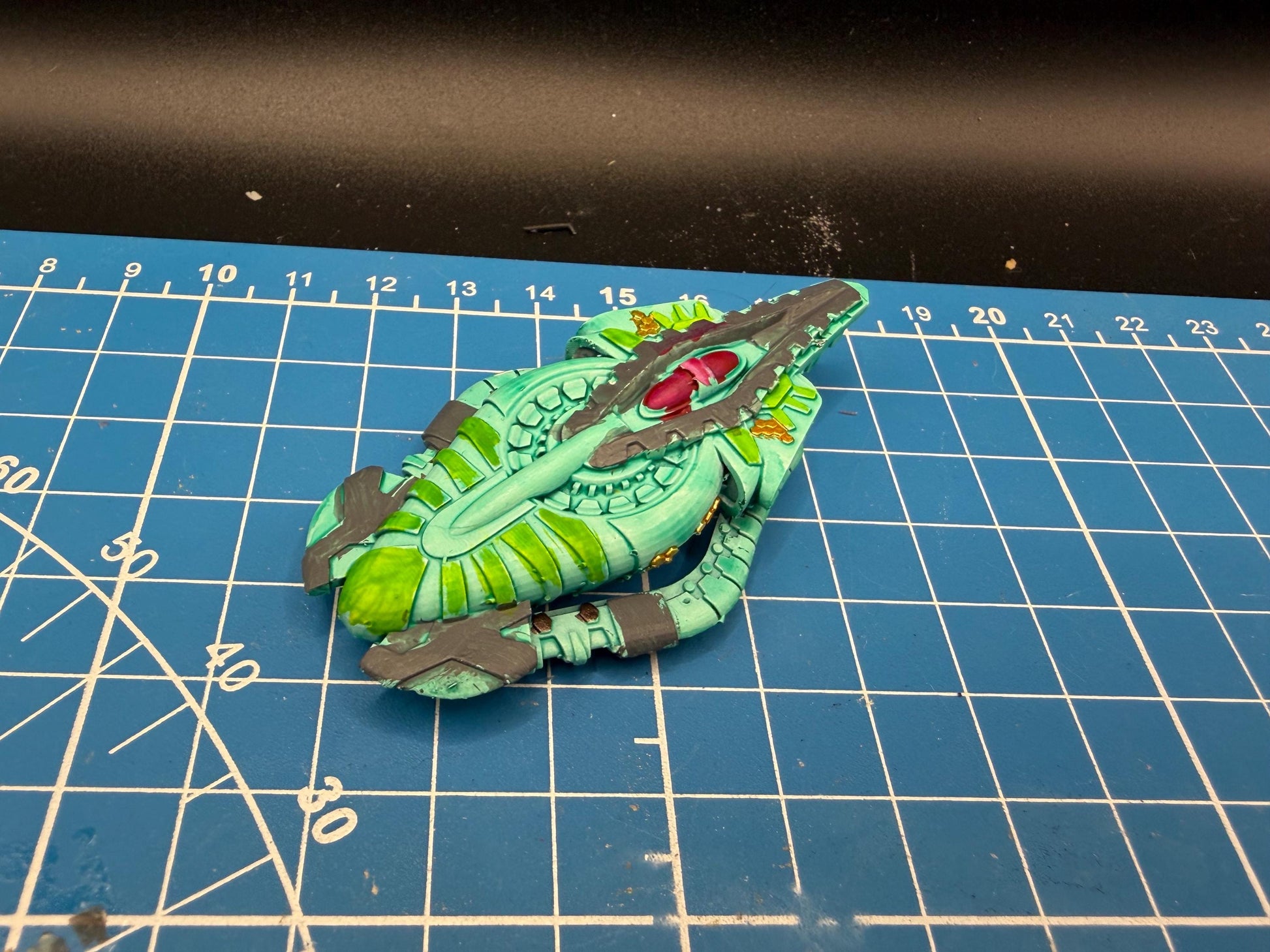 Covenant ADP-class Akton Pattern Escort 1:10000 scale for Halo Armada Homebrew or other miniatures games 70mm