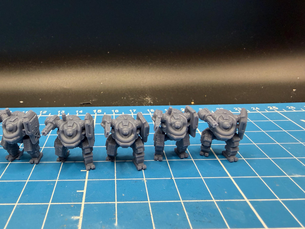 10mm Scale OGRE Hardsuit Platoon (6) for Full Spectrum Dominance, epic scale games