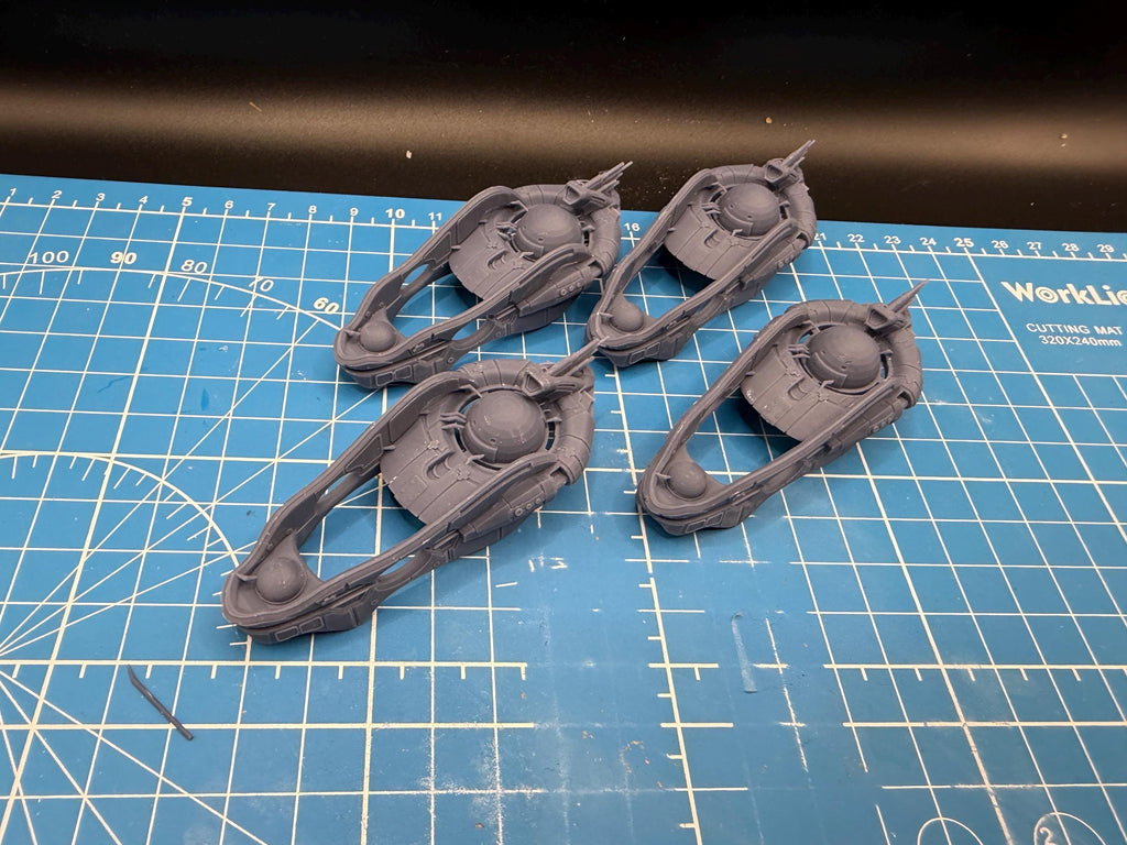 Halo Fleet Battles Proxy Covenant DSC Support Ship Upgrade set for epic scale space games