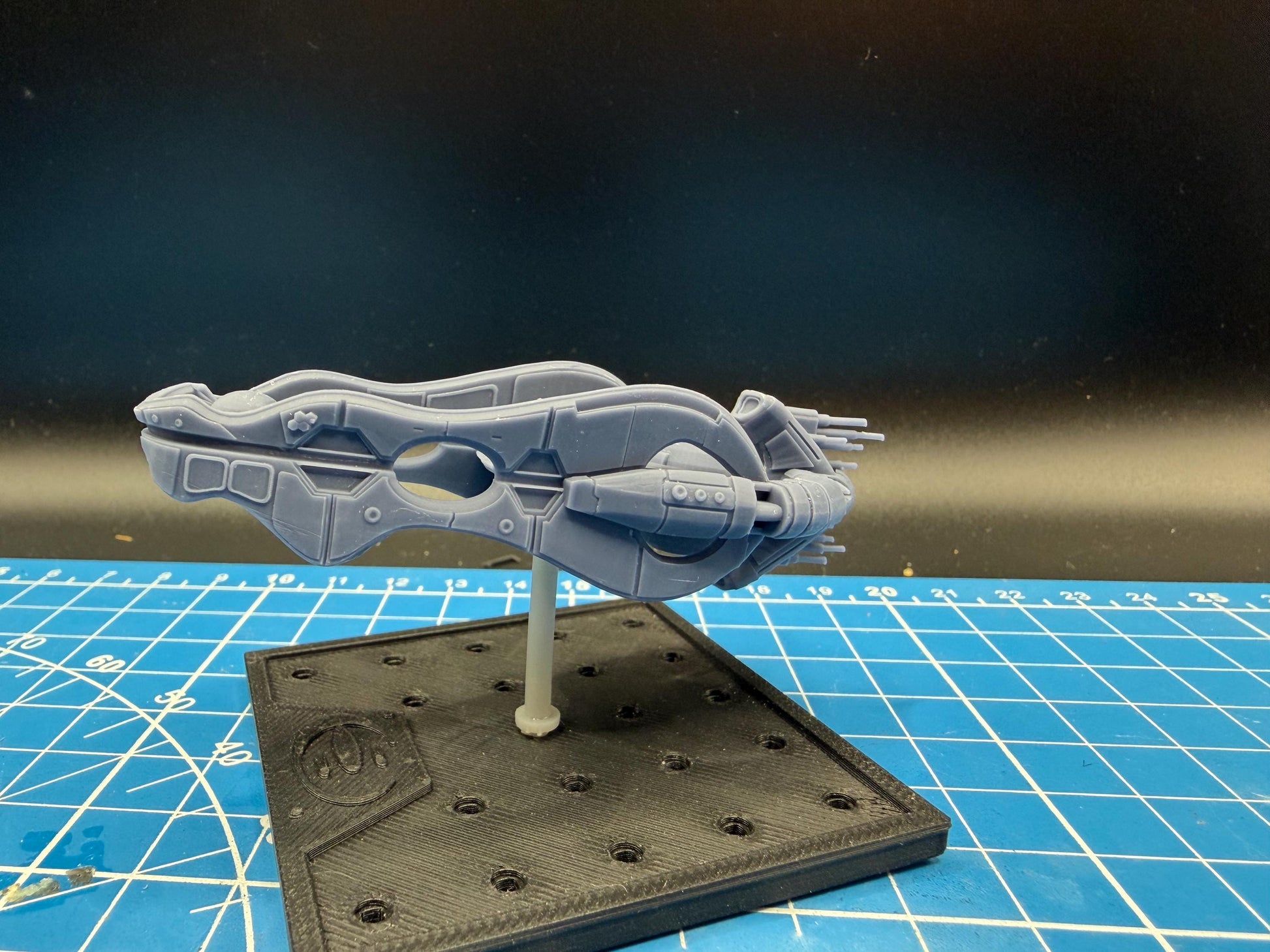 Halo Fleet Battles Proxy Covenant DSC Support Ship Upgrade set for epic scale space games