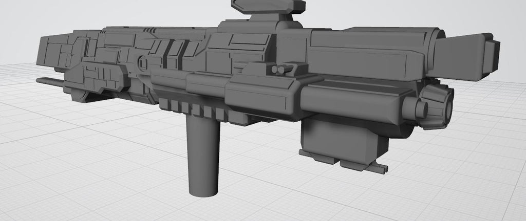 UNSC Gladius Heavy Corvette Miniature (39mm) - Halo Armada Homebrew