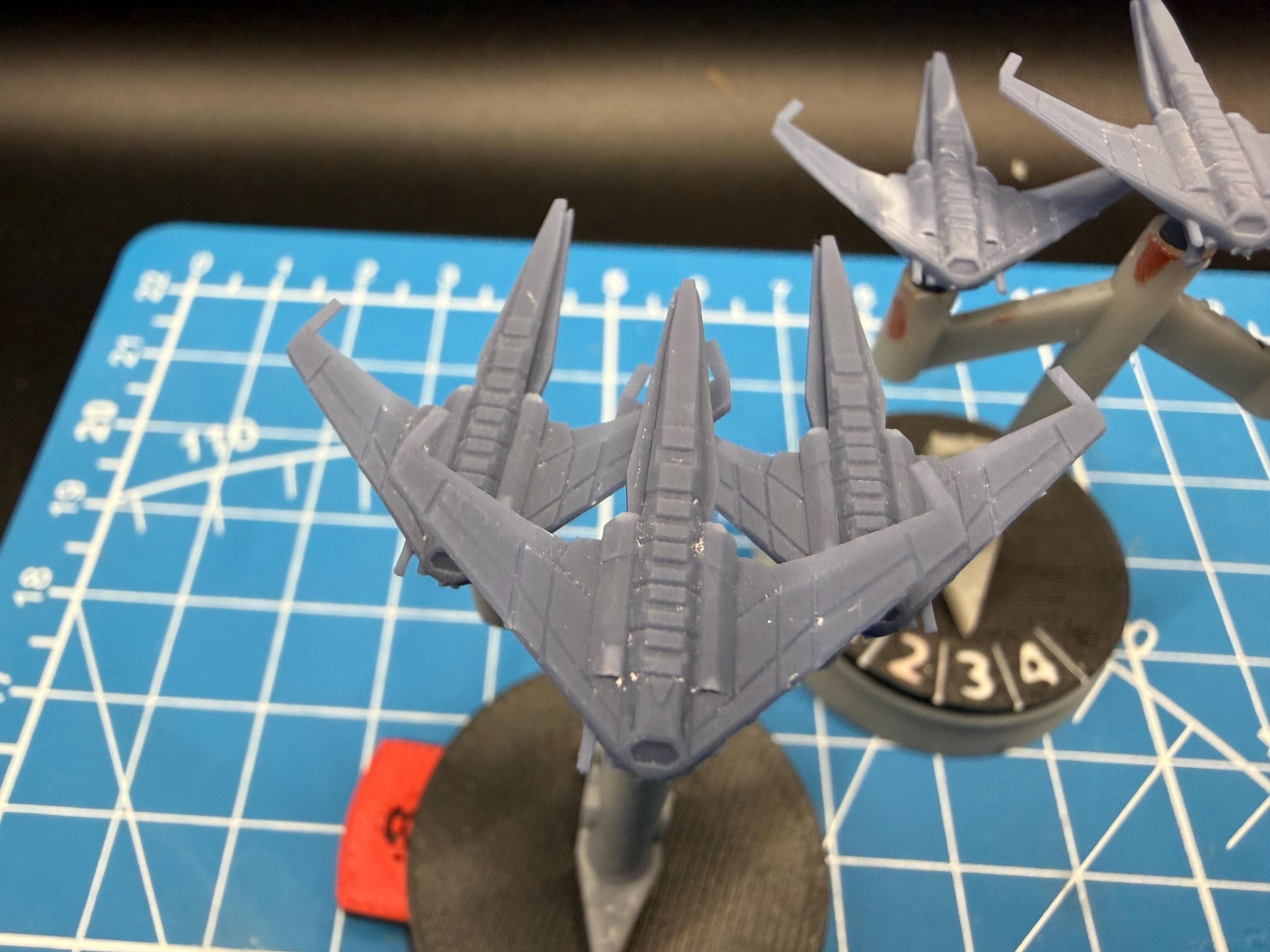 UNSC B-65 Shortsword Bomber Squadron(6): Halo Armada Miniatures (25mm)