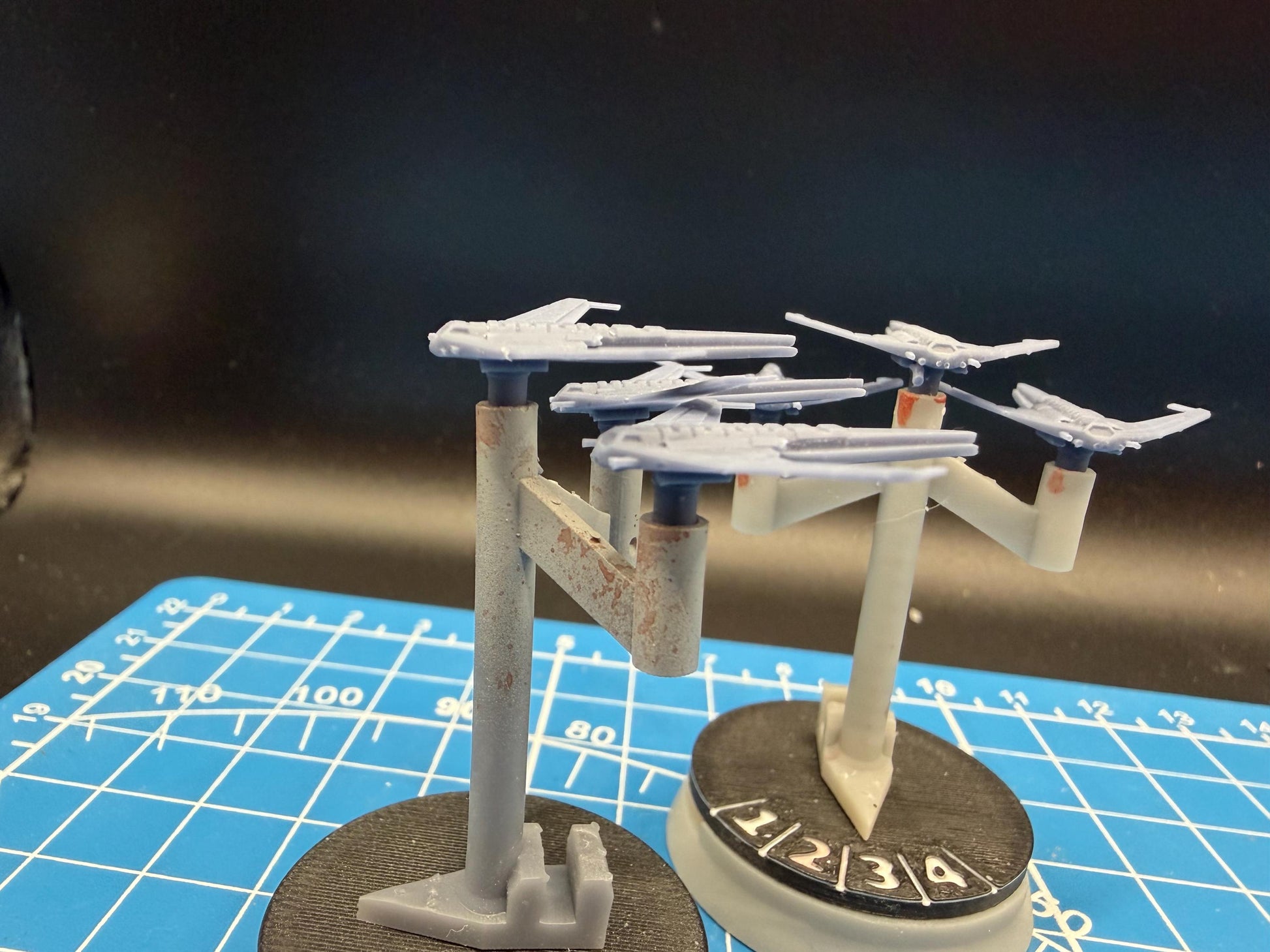 UNSC B-65 Shortsword Bomber Squadron(6): Halo Armada Miniatures (25mm)