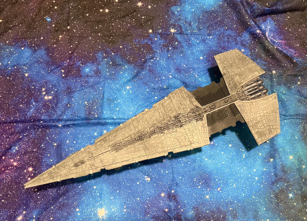 Imperial Vengeance Super Star Destroyer for Star wars armada scale miniatures games 644mm
