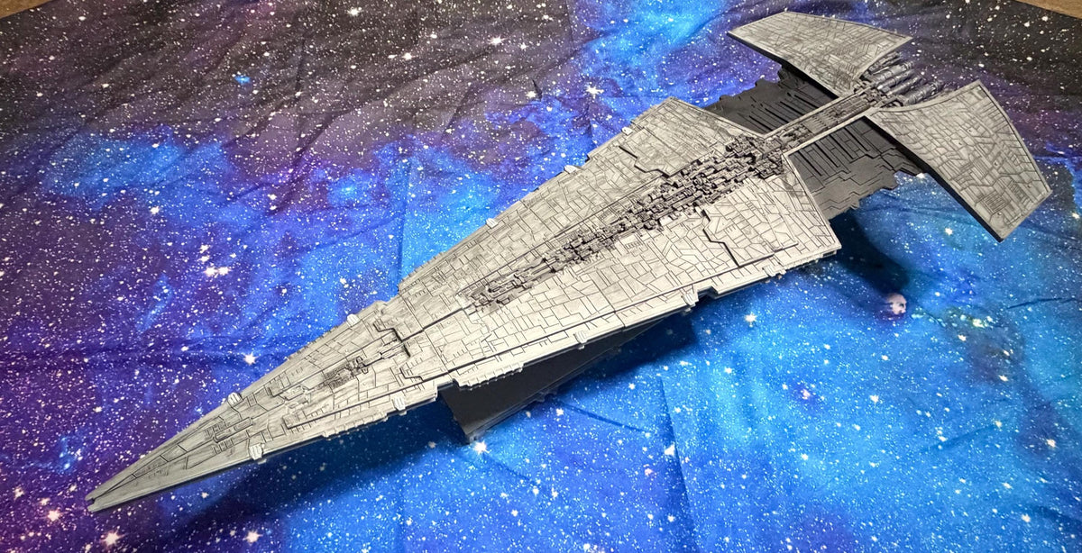 Imperial Vengeance Super Star Destroyer for Star wars armada scale miniatures games 644mm
