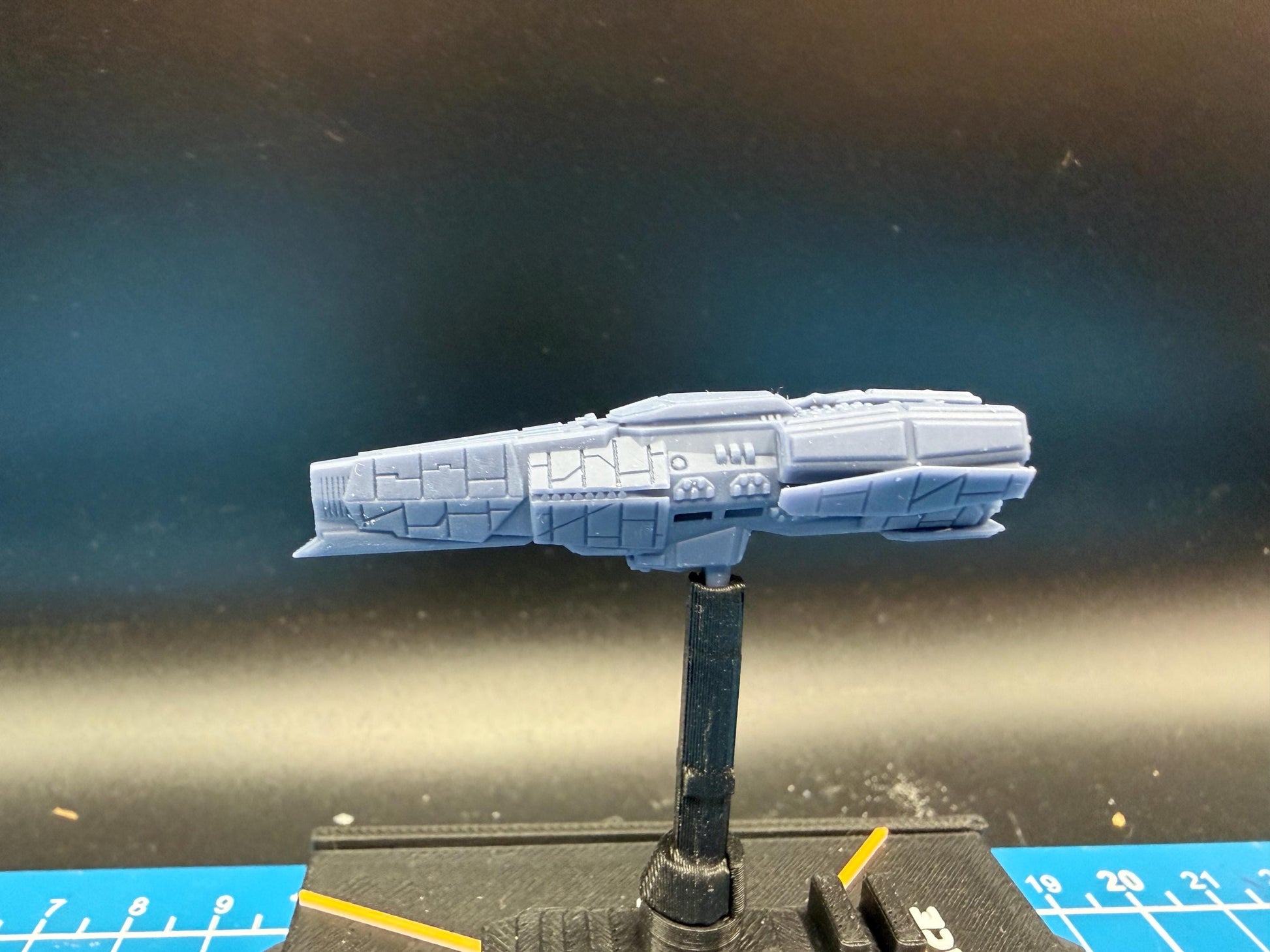 UNSC Point Blank Prowler Miniature (51.7mm) - Halo Armada Homebrew