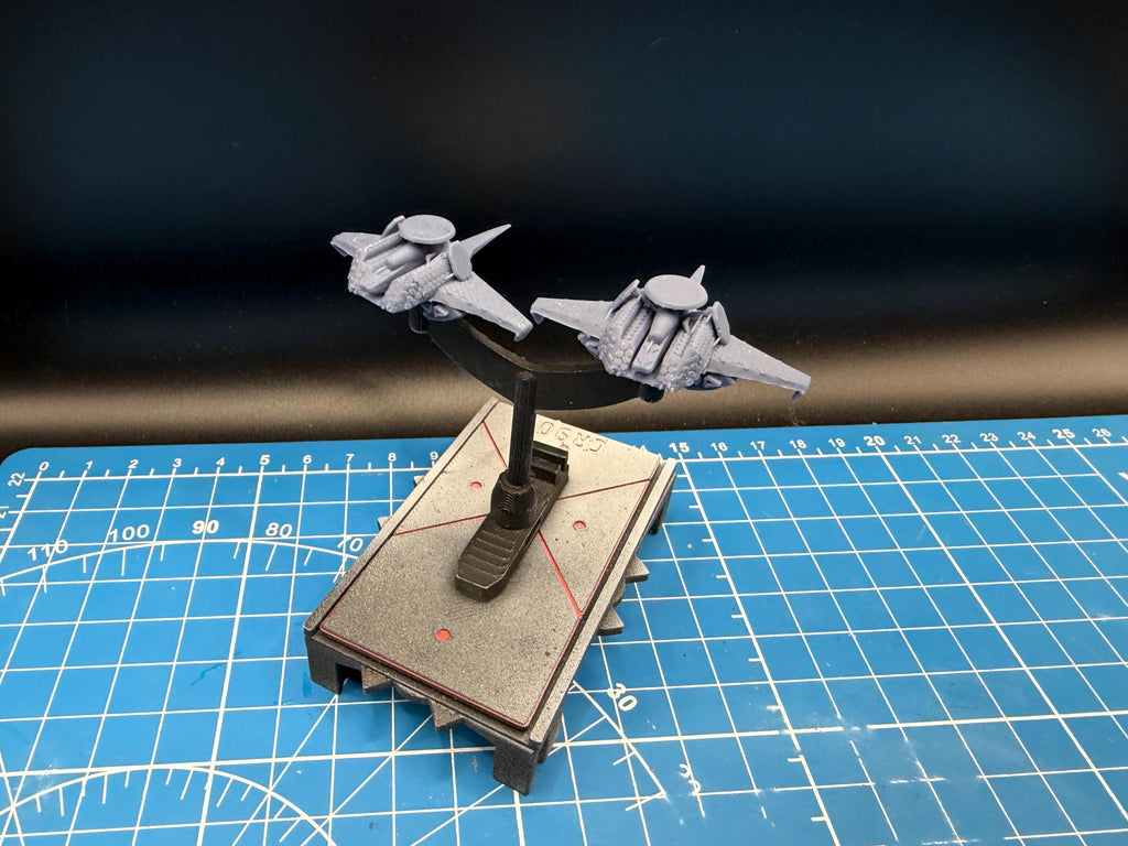 UNSC Sahara class Prowler wing (2 fighters) for Halo Armada scale games