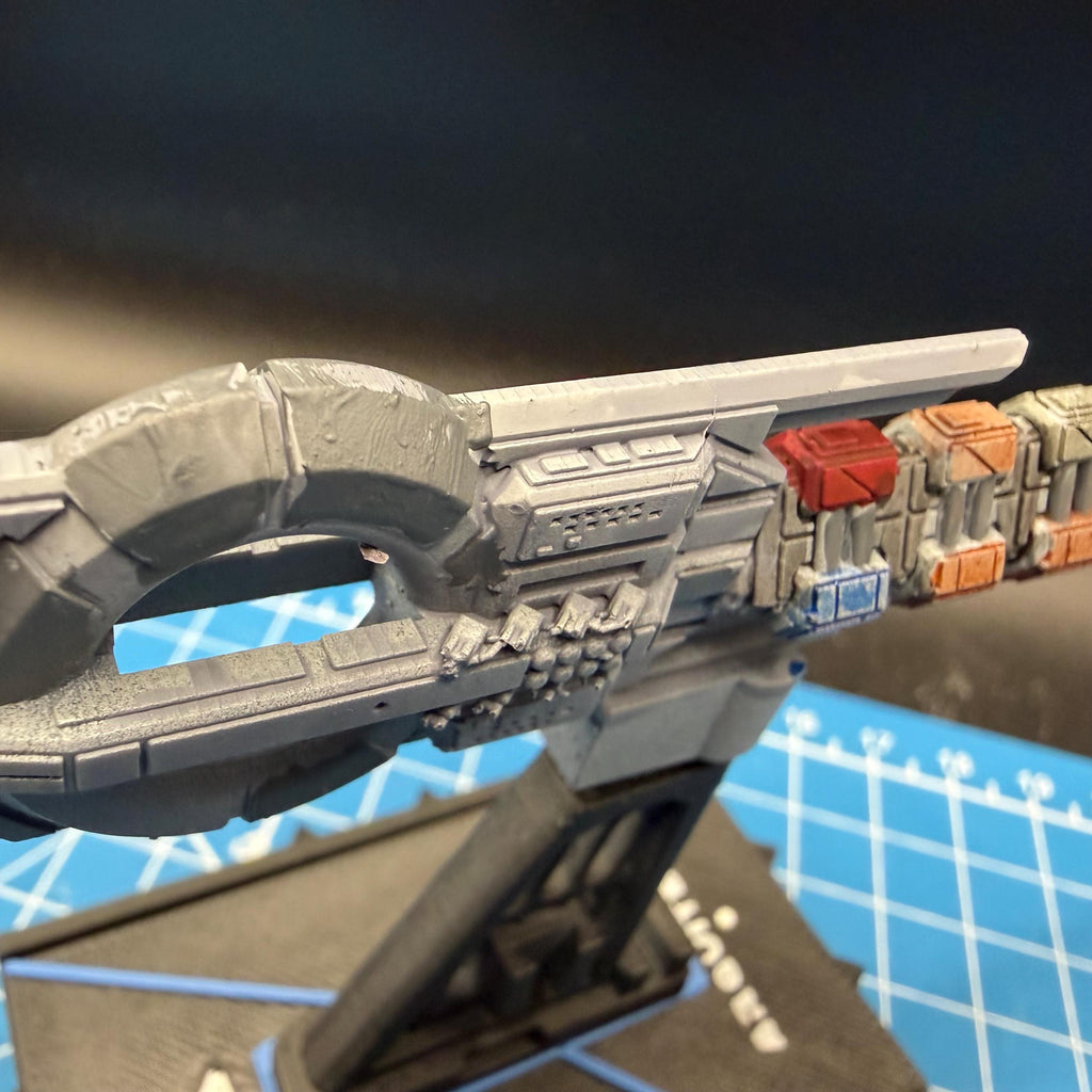 Quarrel Migratory Cruiser for Star Wars Armada scale games (120mm)