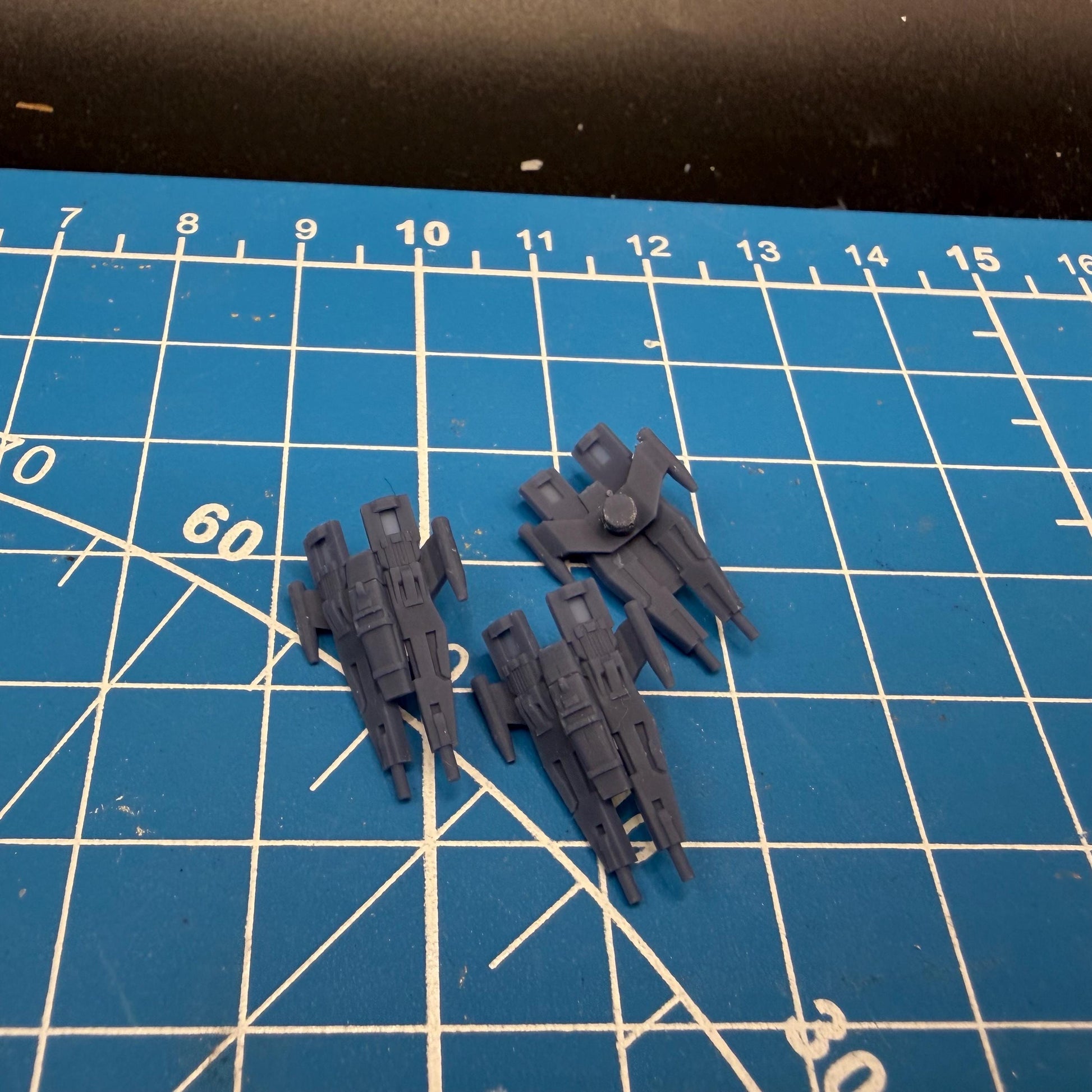 Human Alliance Trident fighter Squadron(6): Halo Armada Miniatures (18mm)