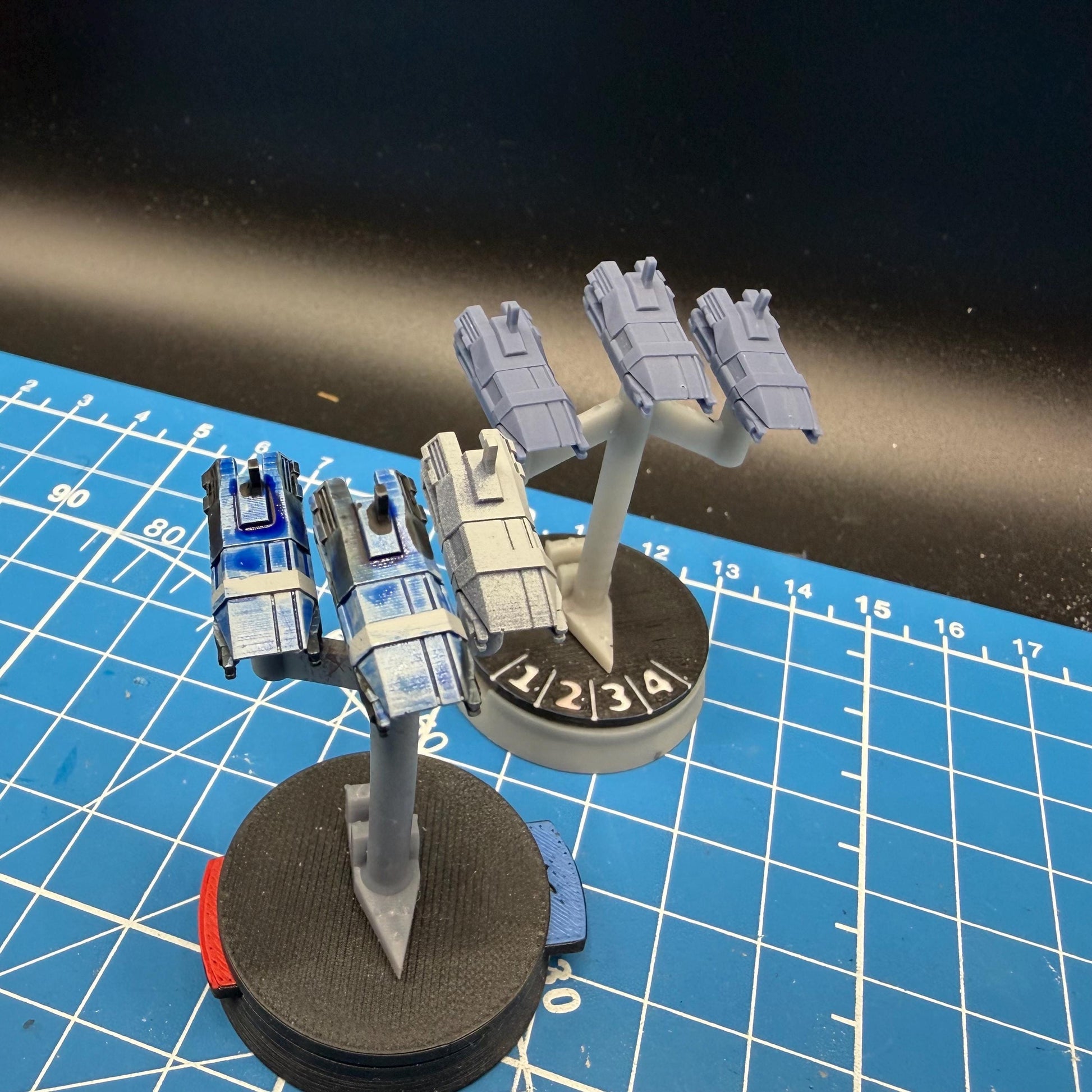 Human Alliance Kodiak Assault Shuttle Squadron(6): Armada Nexus Miniatures (18mm)