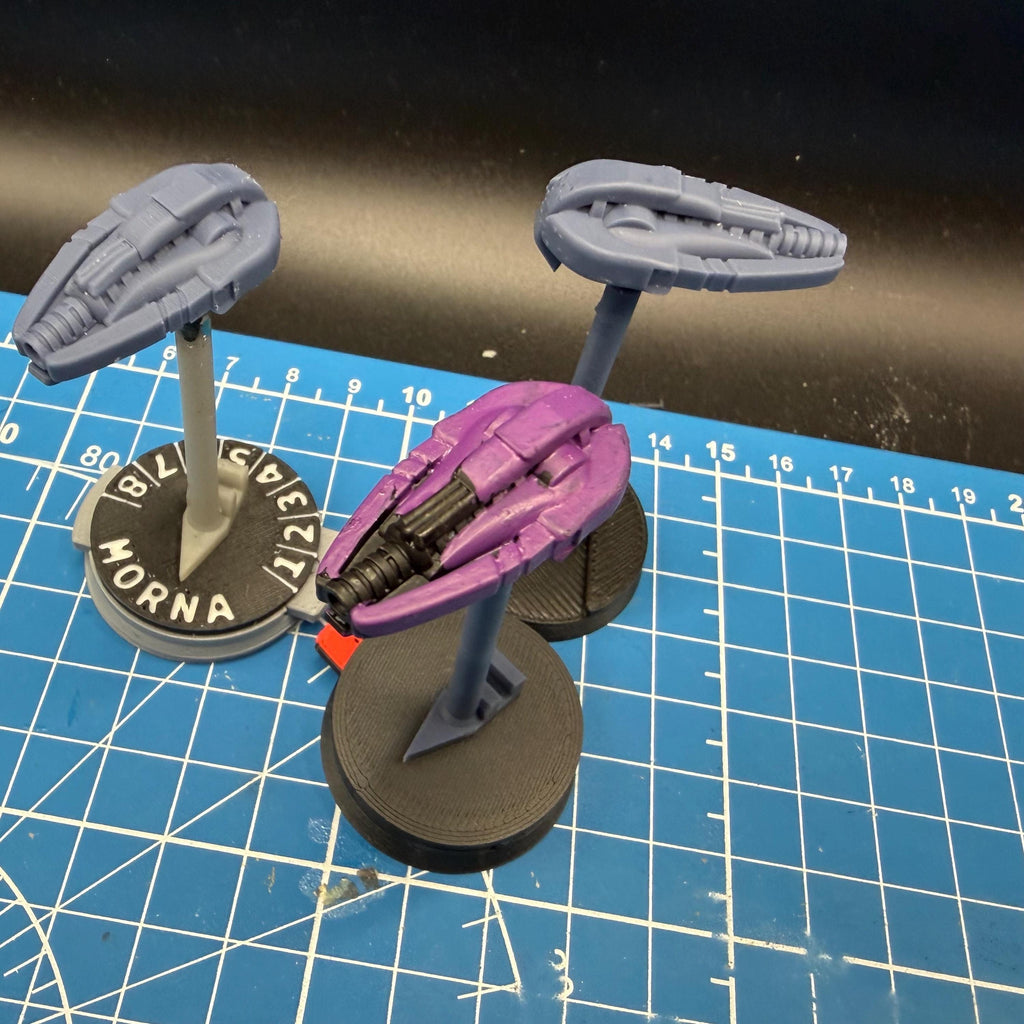 Covenant Tick Boarding Craft Squadron (3) Halo Armada Homebrew miniatures games 38mm