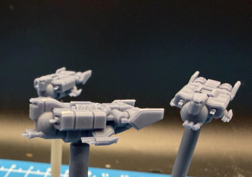 Rogue YV-929 Armed Freighter Irregular Starfighter pack(3) for Star wars armada scale games