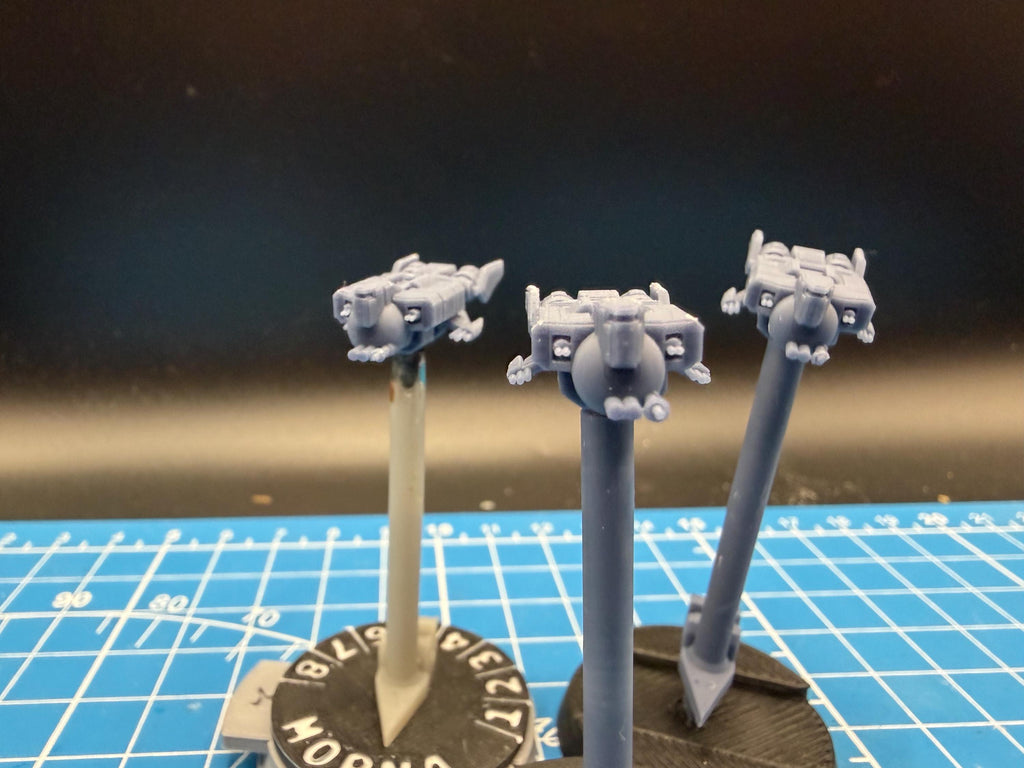 Rogue YV-929 Armed Freighter Irregular Starfighter pack(3) for Star wars armada scale games