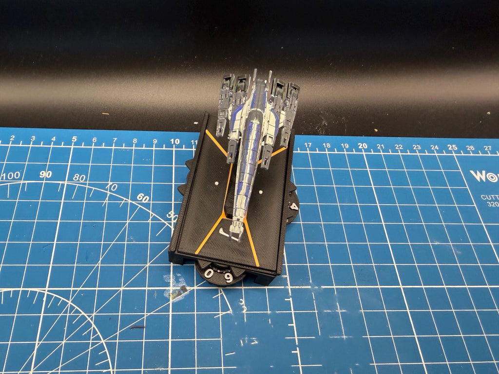 Human alliance Omaha MK2 Frigate for Star Wars Armada scale games (42mm)